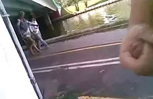 Heiße Schlampe sprin ...