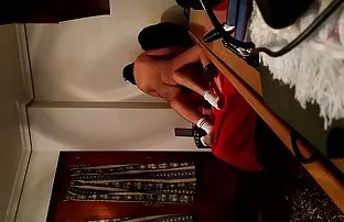 Cumshot auf die Bril ...