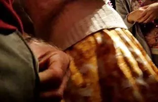 Schwanz und setzte d ...