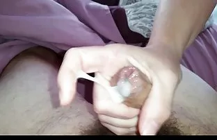 Der junge hat Spaß m ...