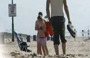 Schlampe in Strümpfe ...