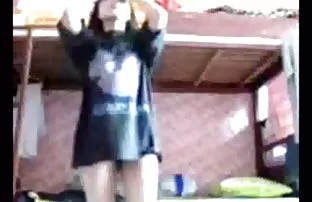 Sexy Mädchen tief ar ...